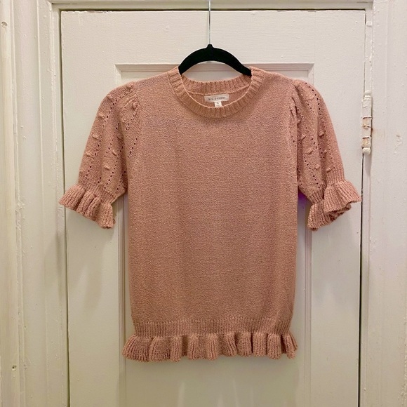 Sweaters - Puff Sleeve Knit Top